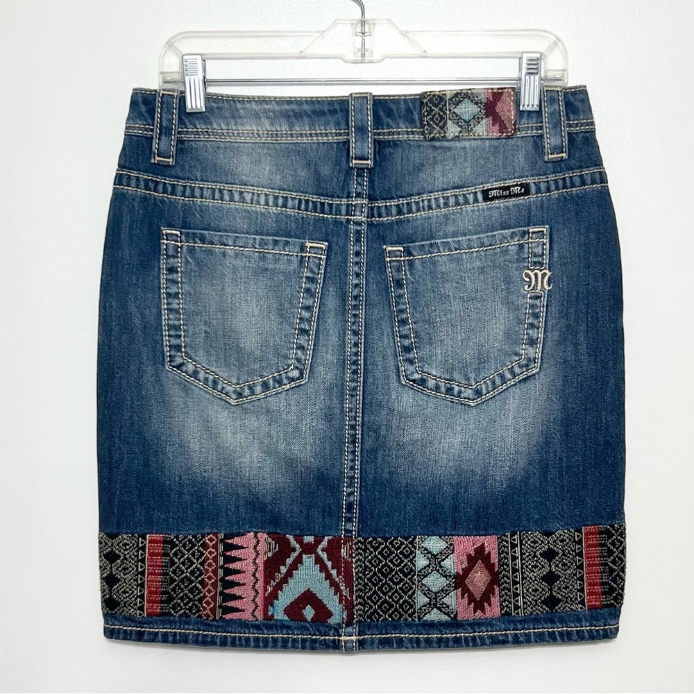 Miss Me High-Rise Denim Skirt